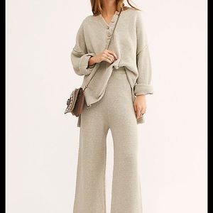 Free People Hailee sweater set